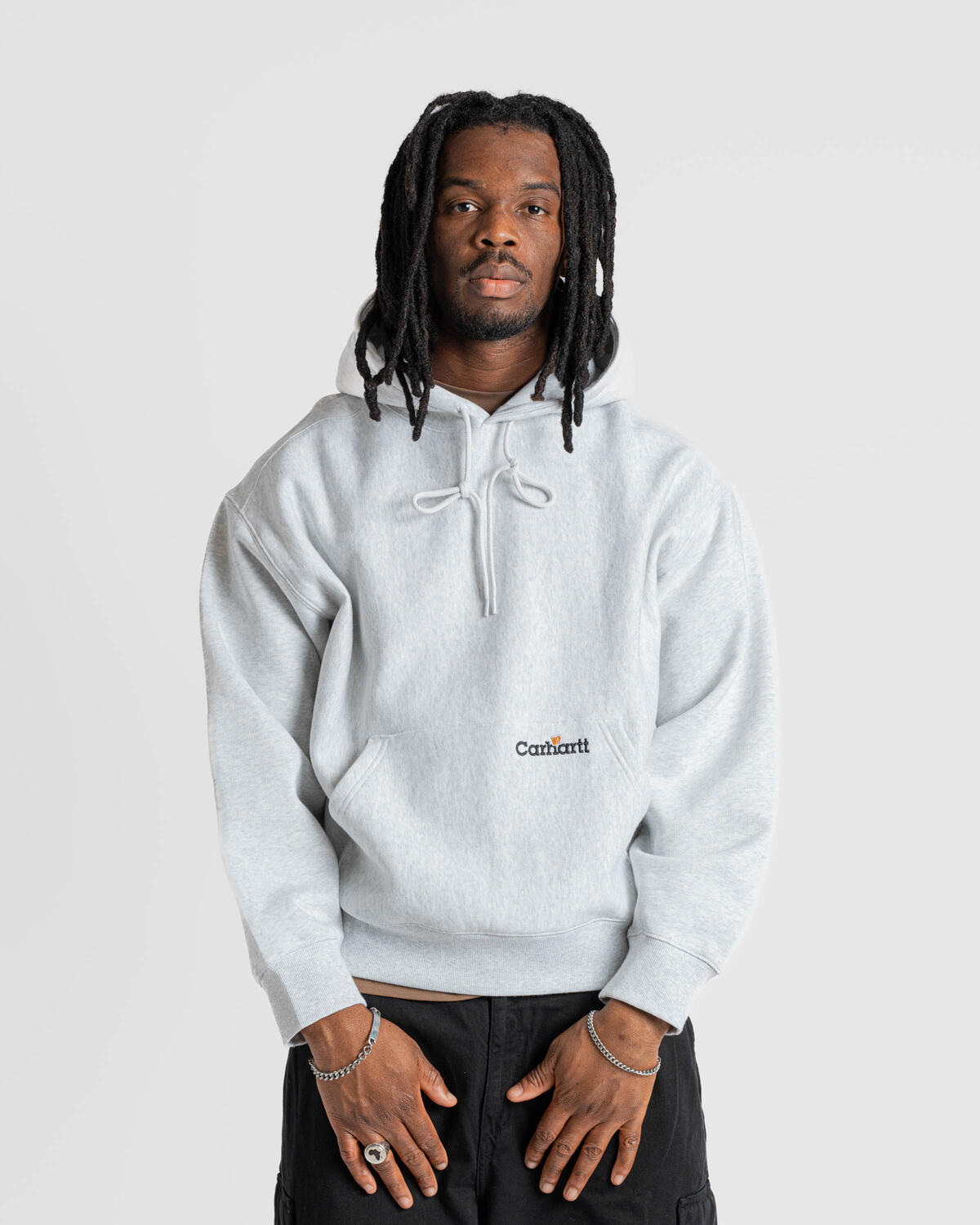 Carhartt WIP Hooded Label Script Sweat | I034430-482XX